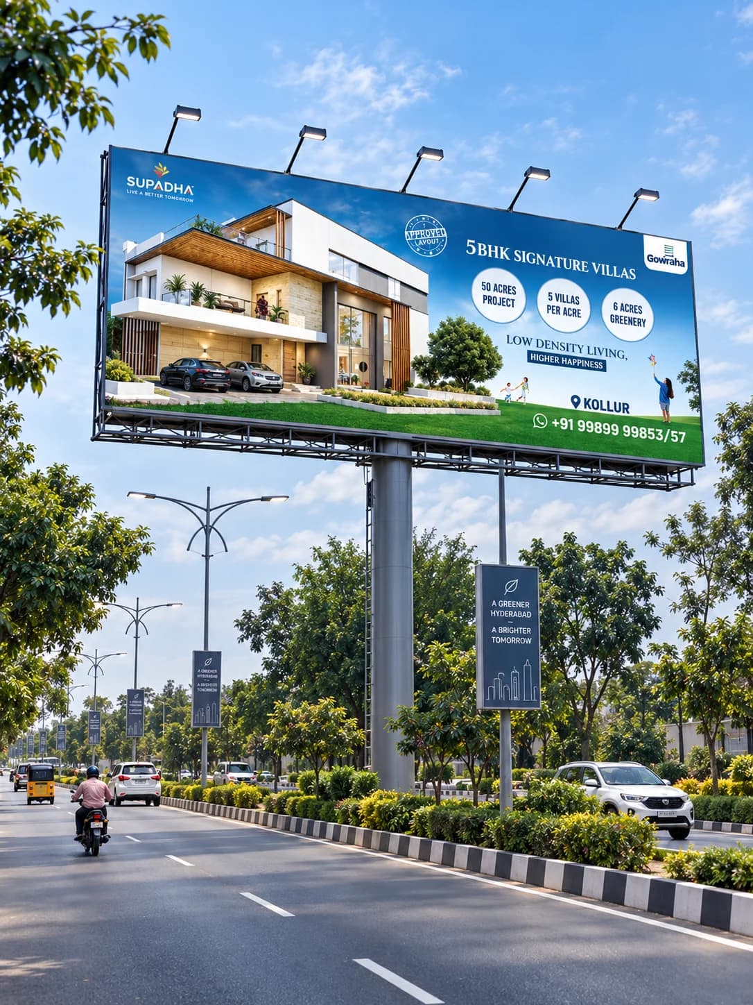 Sri Vaarahi Homes Villas, Sheriguda, Sagar Road, Near Ibrahimpatnam