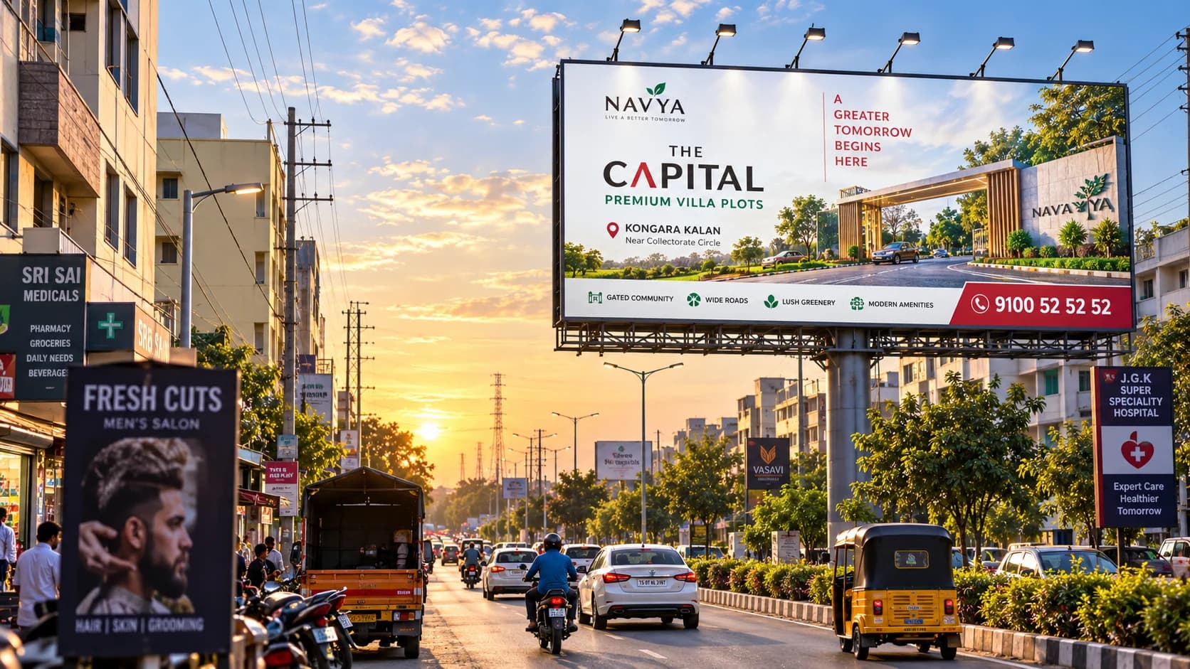 Kistareddypet Road (J.G.K Super Speciality Hospital)
