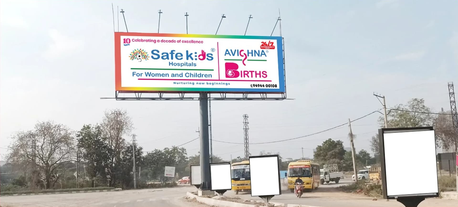 Vattinagulapally-Osmannagar Road, Osmannagar x Road