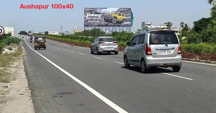 Aushapur Flyover City Incoming