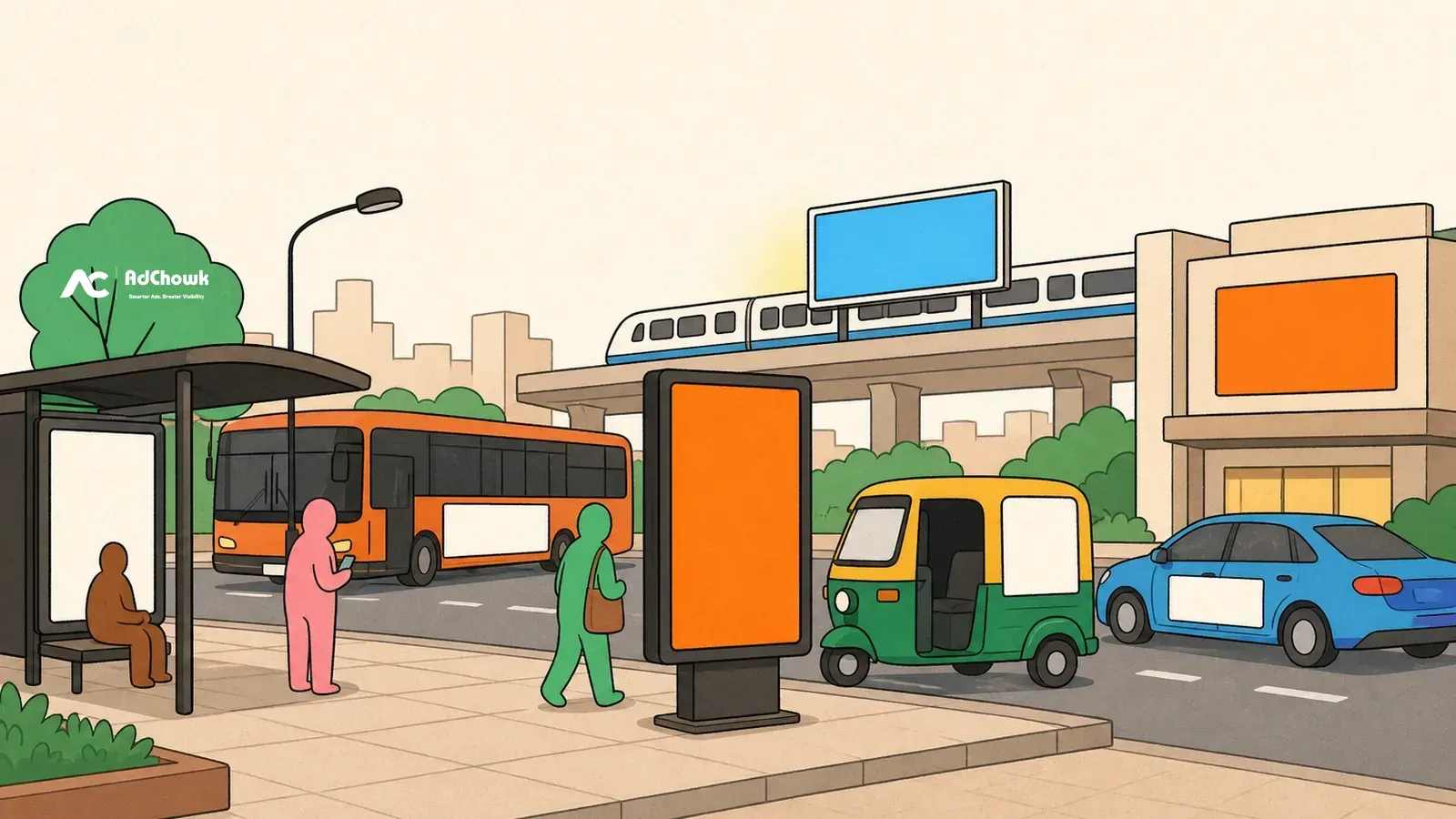 Auto-rickshaw back panels — Auto, Cab and Local Transit