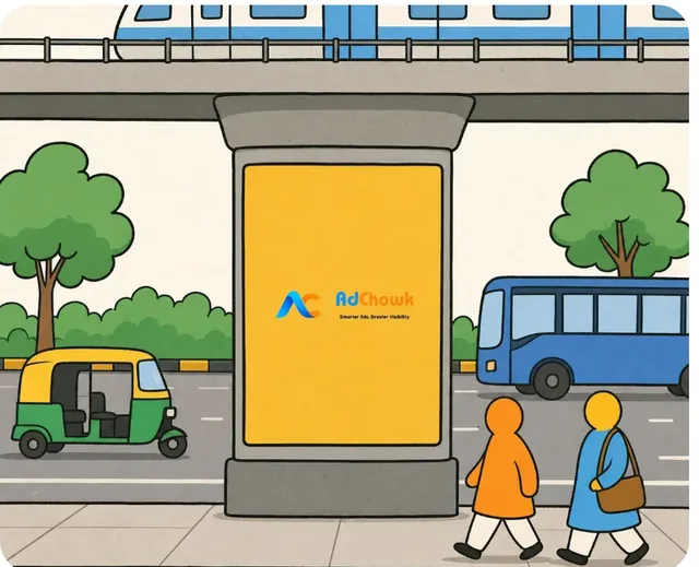 Best metro pillar media formats for city campaigns