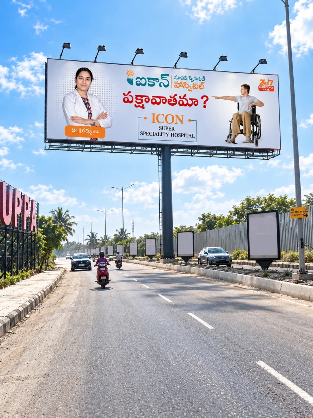 Pragathinagar X Roads (Back to Back) — towards Bachupally(Back TO Back)